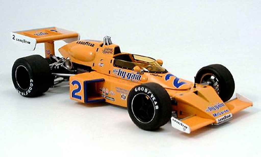 Ford F1 1976 1/18 Carousel 1976 mclaren no.2 ruthersieger indy modellino in miniatura