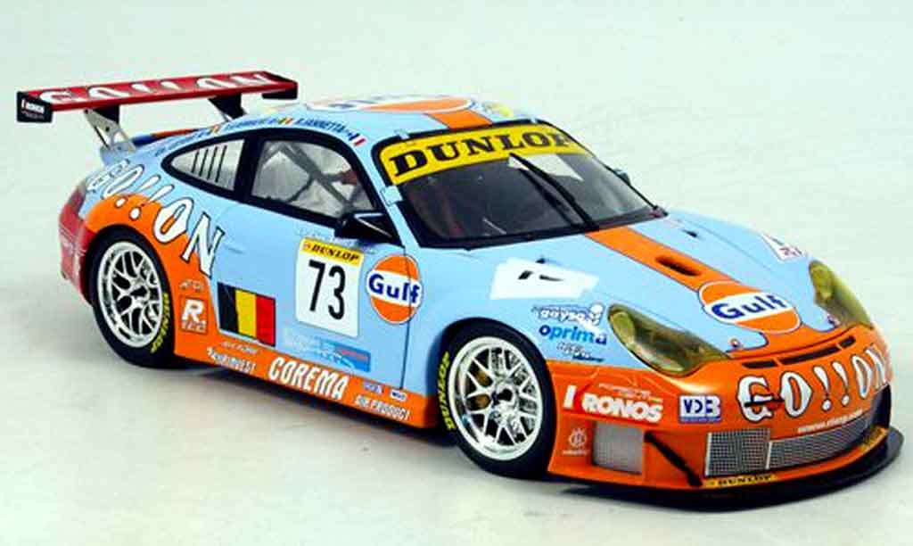 Porsche 996 GT3 RSR 1/18 Minichamps GT3 RSR ice pol racing team modellino in miniatura