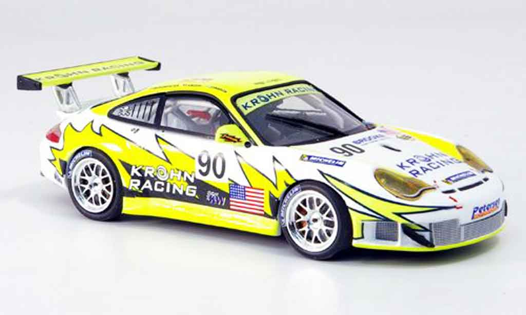 Porsche 996 GT3 RSR 1/43 Minichamps GT3 RSR White Lightning Racing modellino in miniatura