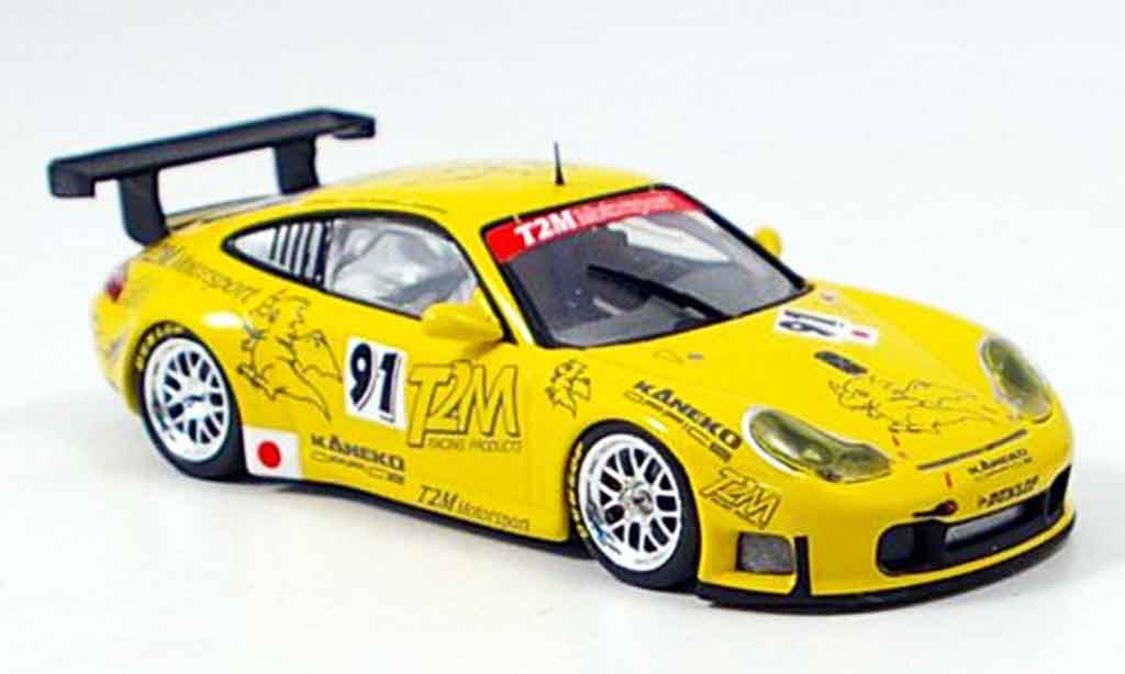 Porsche 997 GT3 RS 1/43 Minichamps GT3 RS 2006 Essais du Mans modellino in miniatura