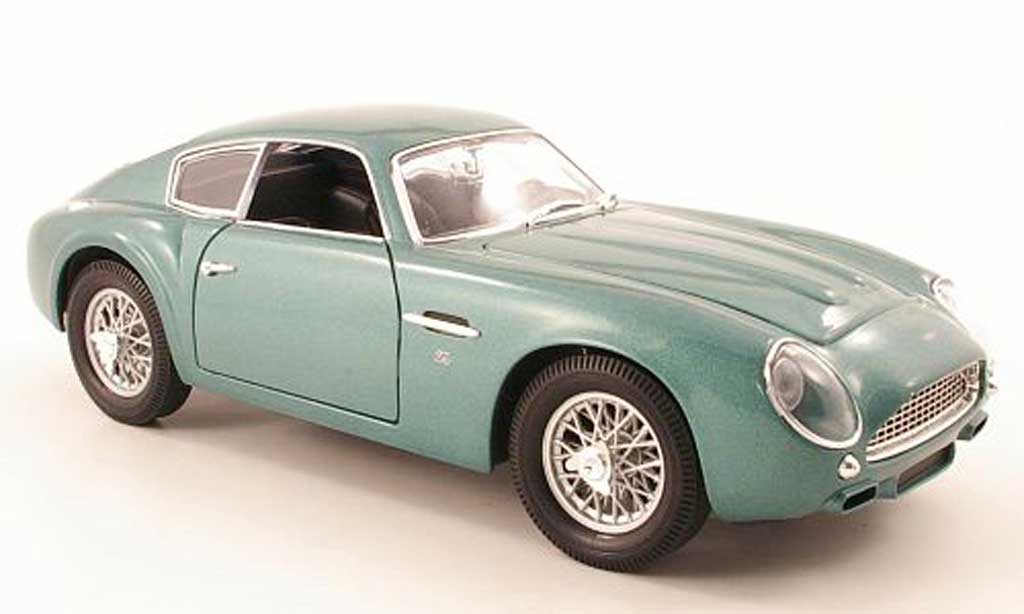 Aston Martin DB4 1/18 Maisto gt zagato grun 1961 modellino in miniatura
