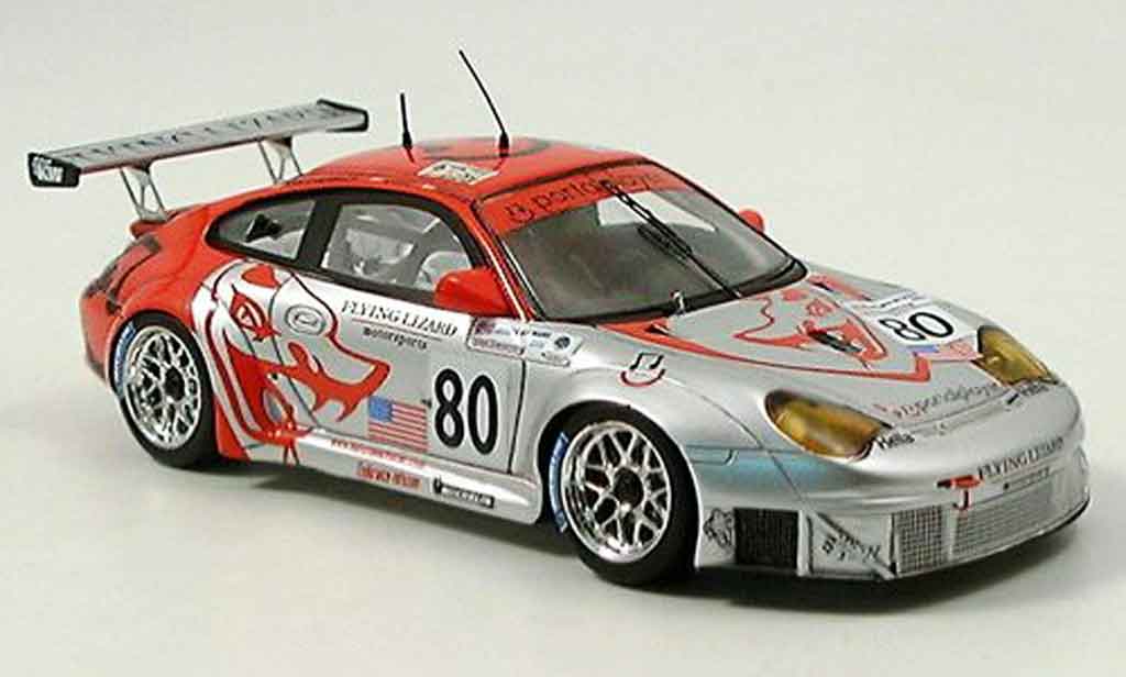 Porsche 996 GT3 RSR 1/43 Spark GT3 RSR Flying Lizard No.39 Le Mans 2006 modellino in miniatura
