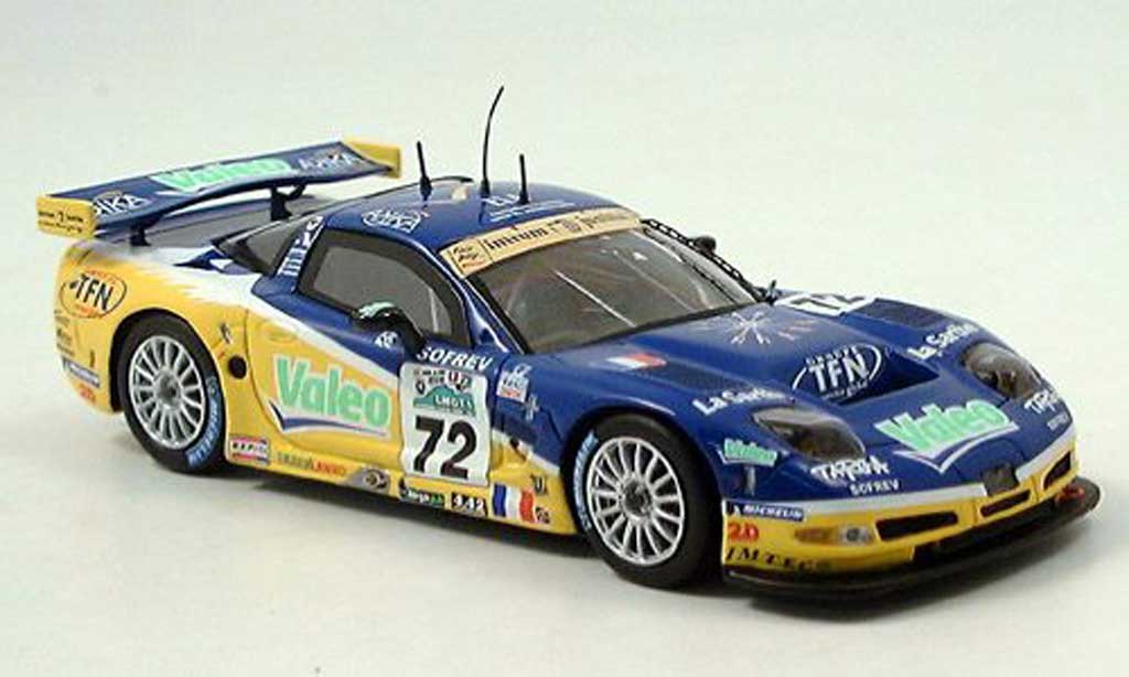 Chevrolet Corvette C5 1/43 Spark C5 C5R No.72 Luc Alphand Aventures 24h Le Mans L.Alphand / J.Policand / P.Goueslard modellino in miniatura