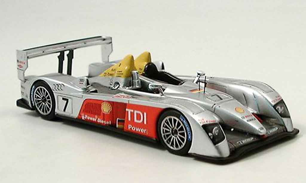 Audi ST 1/43 Spark Joest No.7 dritter Le Mans 2006 modellino in miniatura