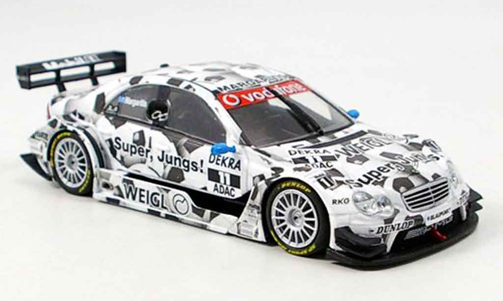 Mercedes Classe C 1/43 Minichamps DTM A.Margaritis Team Persson 2006 modellino in miniatura