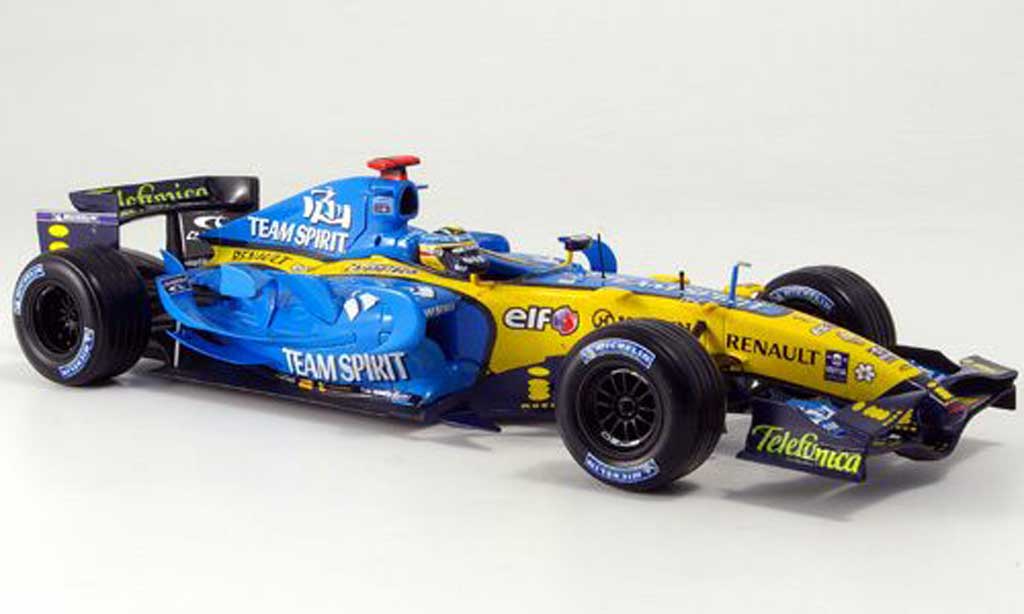 Renault F1 1/18 Hot Wheels konstrukteurs-weltmeister 2006 modellino in miniatura