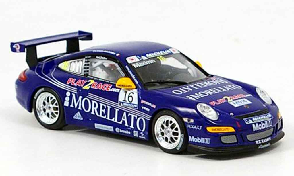 Porsche 997 GT3 1/43 Minichamps GT3 Racing Team Morellato modellino in miniatura