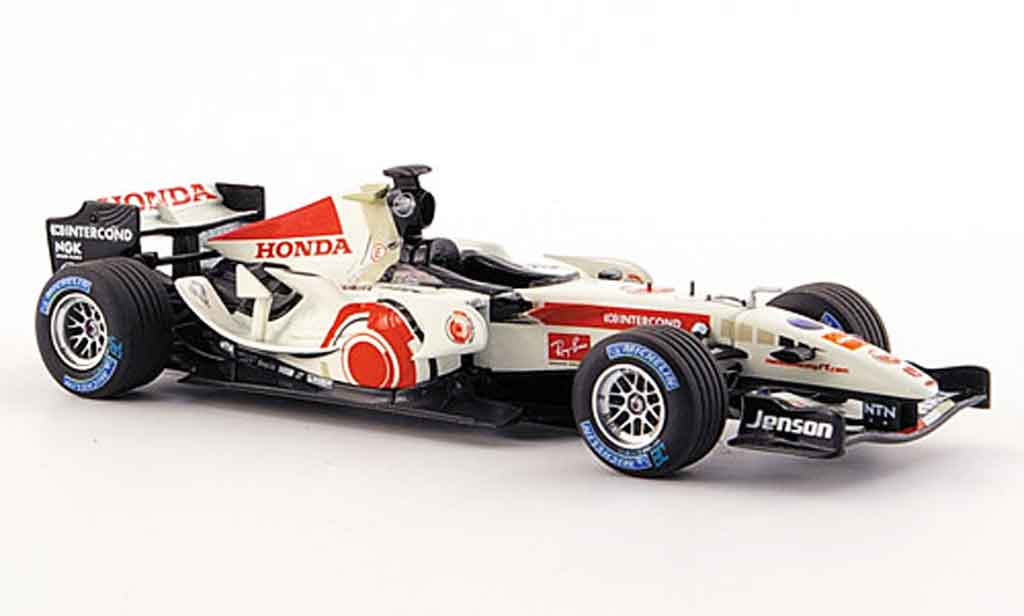 Honda F1 1/43 Minichamps Racing RA 106 J.Button Erster Sieg 2006 modellino in miniatura