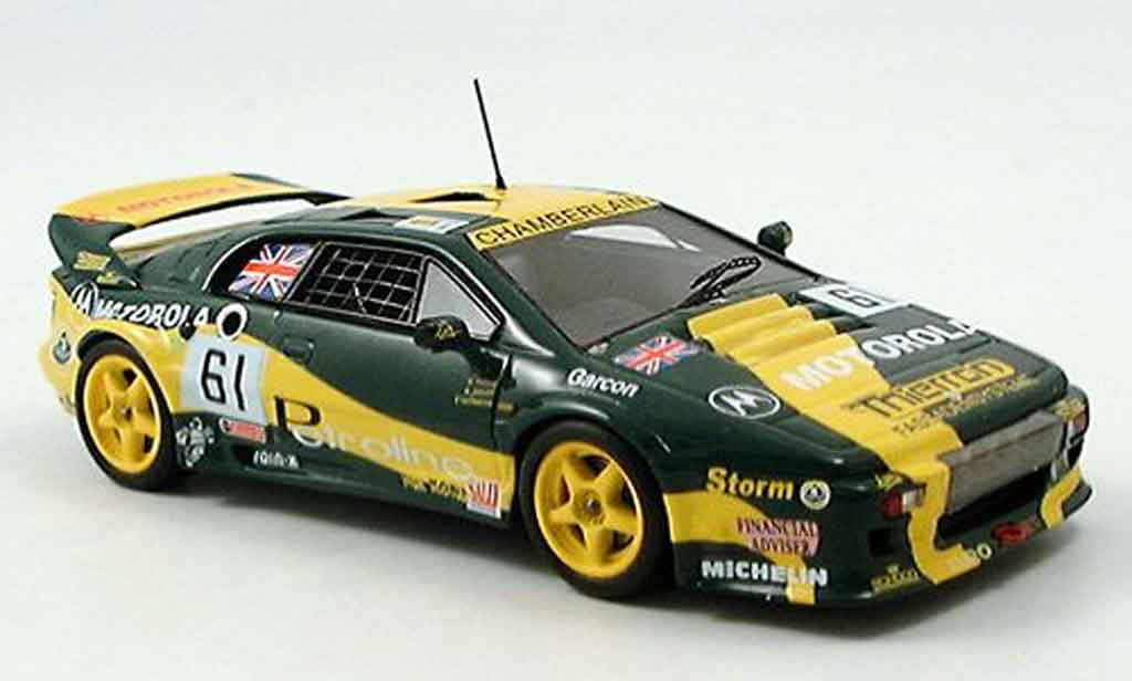 Lotus Esprit 1/43 Spark s 300 no.61 motorola 24h le mans 1994 modellino in miniatura