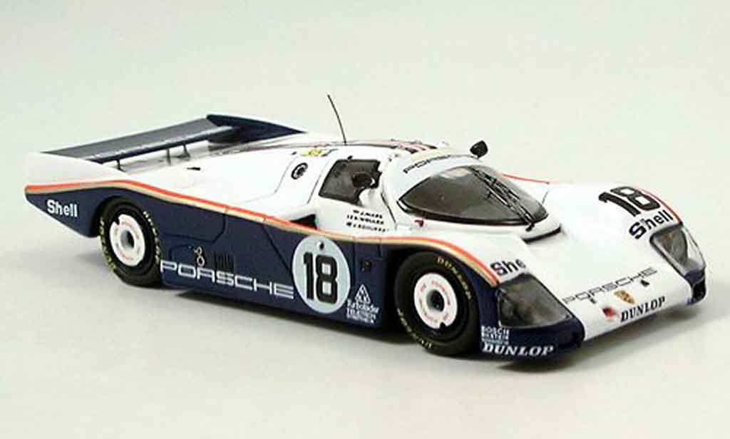 Porsche 962 1987 1/43 Spark 1987 No.18 Le Mans modellino in miniatura