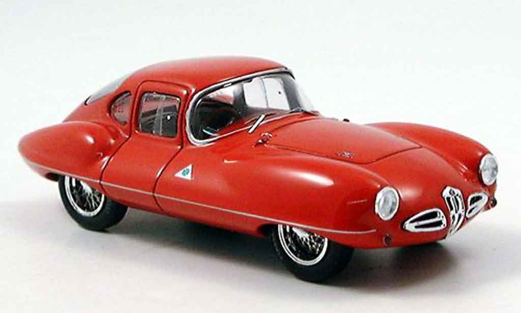 Alfa Romeo Disco 1/43 Bizarre coupe volante rosso 1953 modellino in miniatura