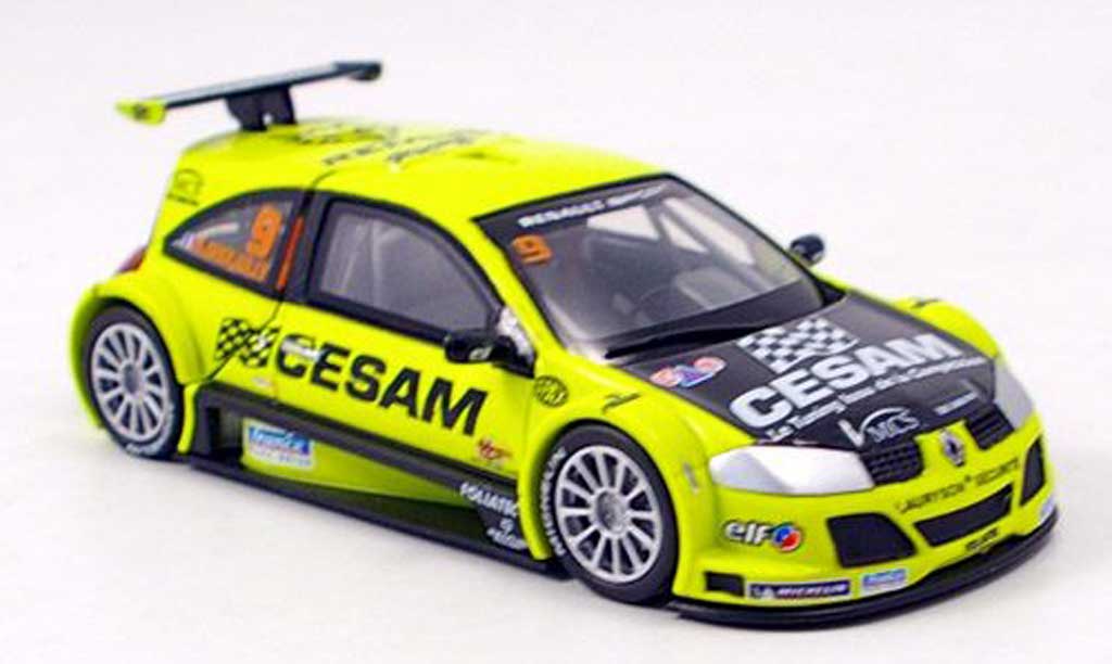 Renault Megane Trophy 1/43 Norev Trophy CESAM modellino in miniatura
