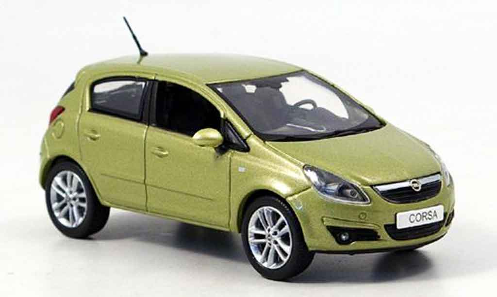 Opel Corsa 1/43 Norev grun 5 turer 2006 modellino in miniatura