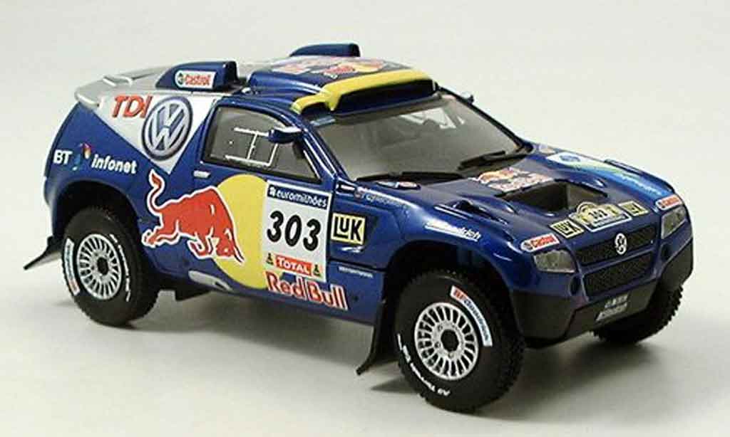 Volkswagen Touareg 1/43 Norev race no.303 rallye dakar 2006 modellino in miniatura