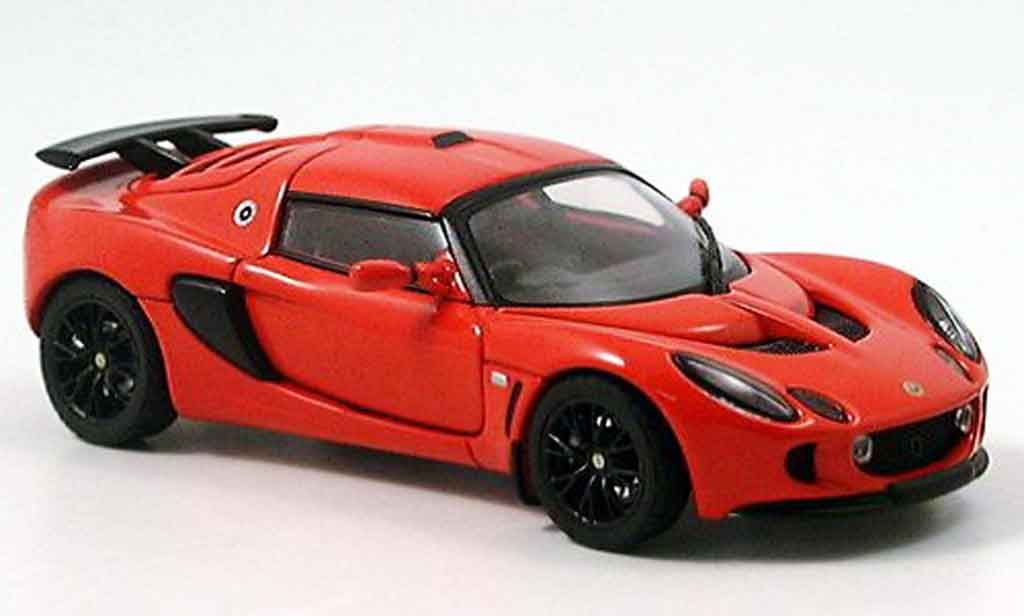 Lotus Exige 1/43 Autoart mk ii rosso 2005 modellino in miniatura