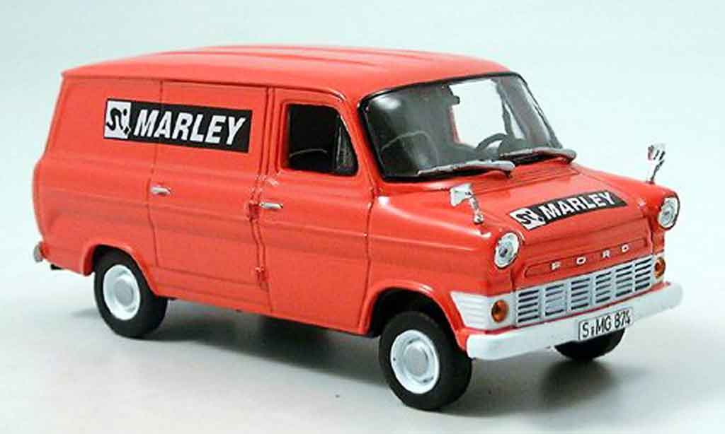 Ford Transit 1/43 Norev Kasten 1969 modellino in miniatura