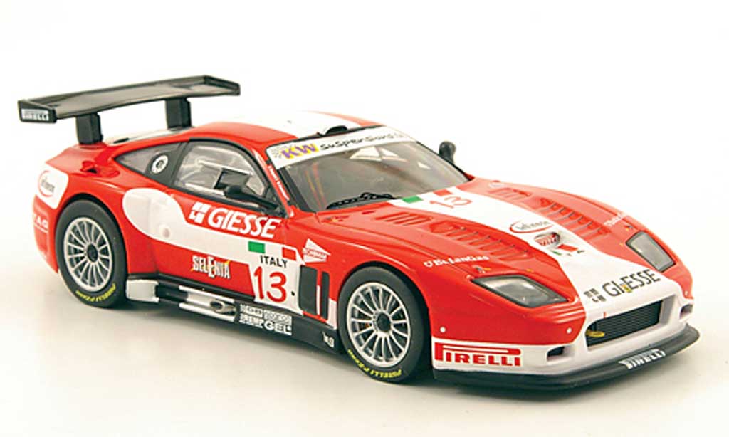 Ferrari 575 M 1/43 IXO M No.13 FIA-GT Hockenheim 2004 modellino in miniatura