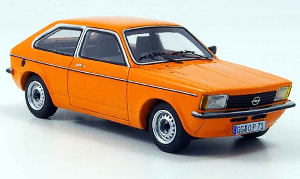 Opel Kadett C 1/43 Neo C city orange 1978 modellino in miniatura