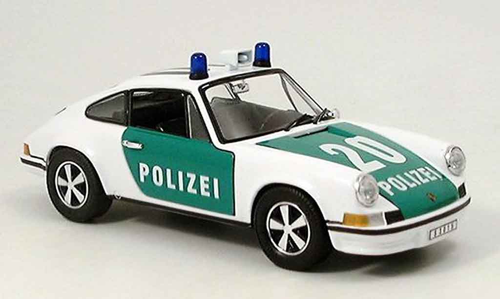 Porsche 911 2.4 1/18 Eagle 2.4 l polizei deutschland modellino in miniatura