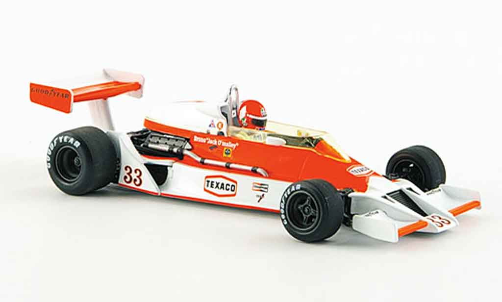 McLaren M26 1/43 Minichamps Ford Giacomelli avec Motornachbildung 1978 modellino in miniatura