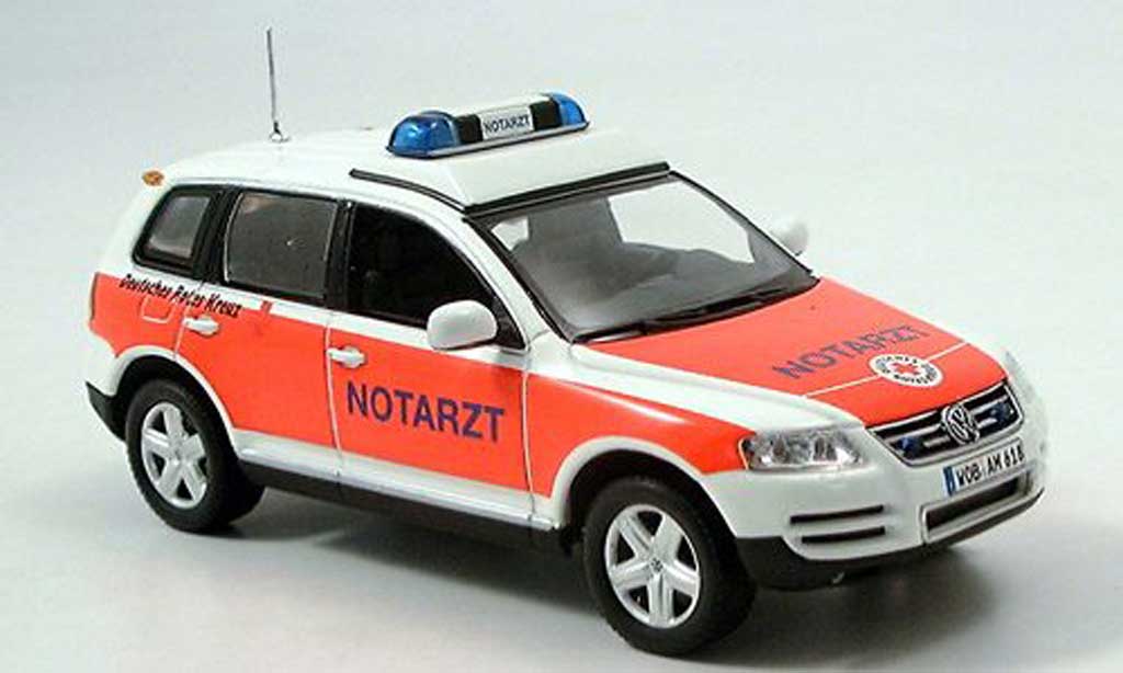 Volkswagen Touareg 1/43 Minichamps Notarzt 2002 modellino in miniatura