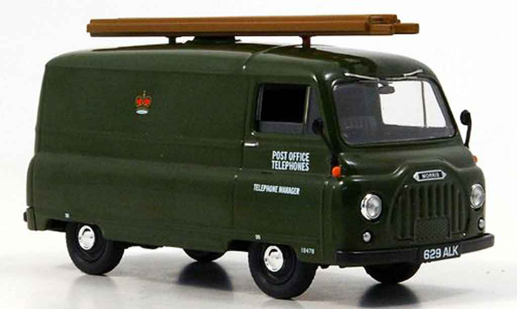 Morris J2 1/43 Vanguards Van Post Office Telephones grun modellino in miniatura