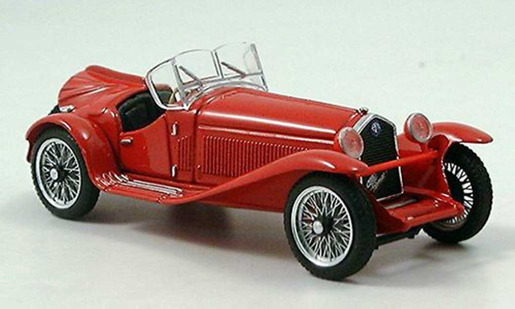 Alfa Romeo 2300 1/43 Brumm Cabrio rosso modellino in miniatura