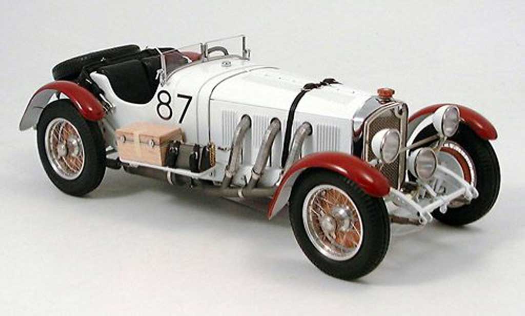Mercedes SSK 1/18 CMC l bianco modellino in miniatura