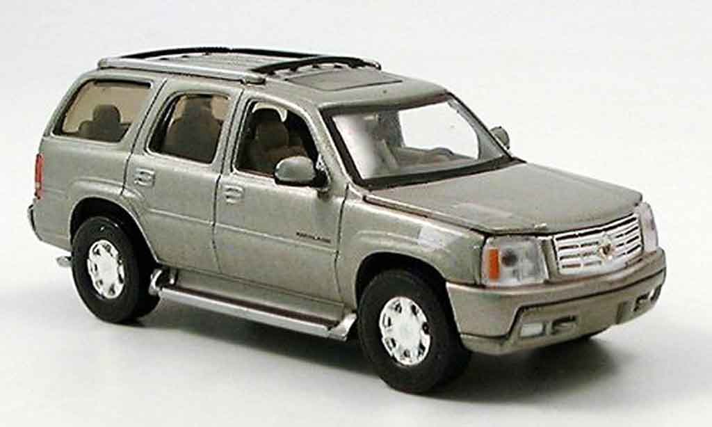 Cadillac Escalade 1/43 Del Prado grigio modellino in miniatura