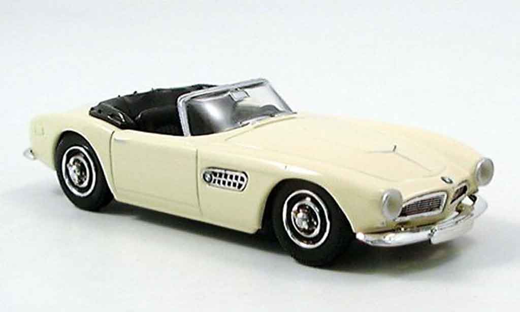 Bmw 507 1/43 Del Prado Cabrio beige modellino in miniatura