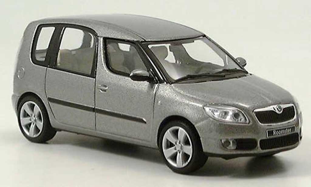 Skoda Roomster 1/43 Abrex anthrazit 2006 modellino in miniatura