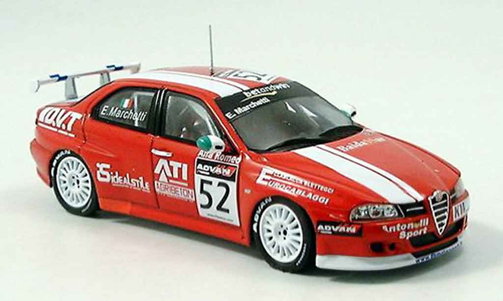 Alfa Romeo 156 GTA WTCC 1/43 Spark GTA WTCC no. 52 marchetti 2006 modellino in miniatura