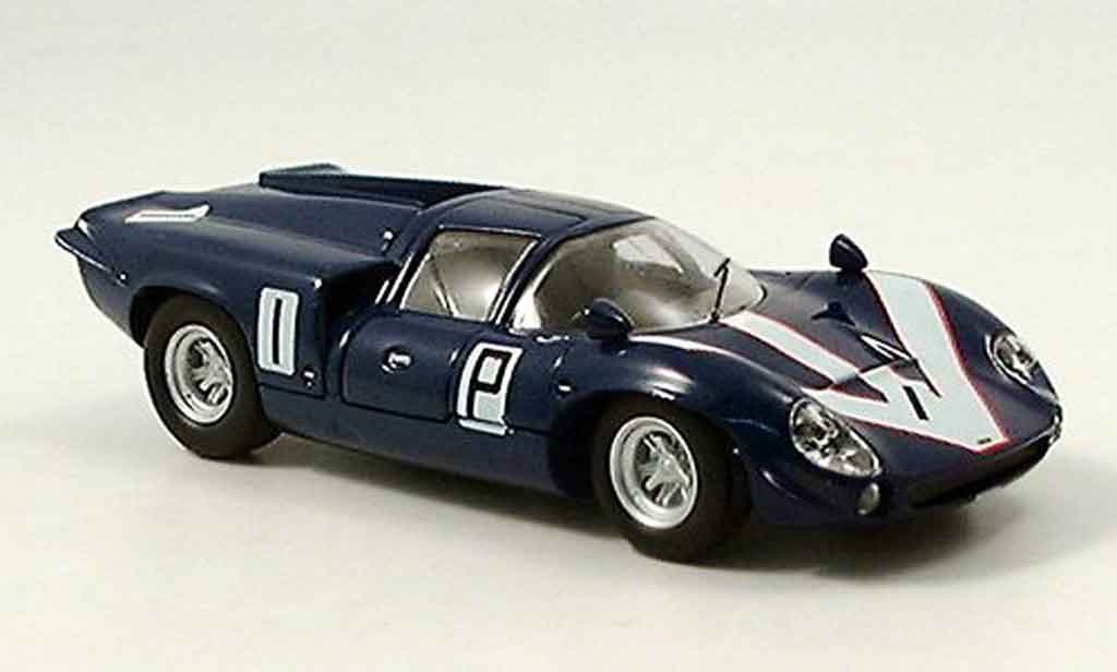 Lola T70 1/43 Del Prado MK II No.1 blu modellino in miniatura
