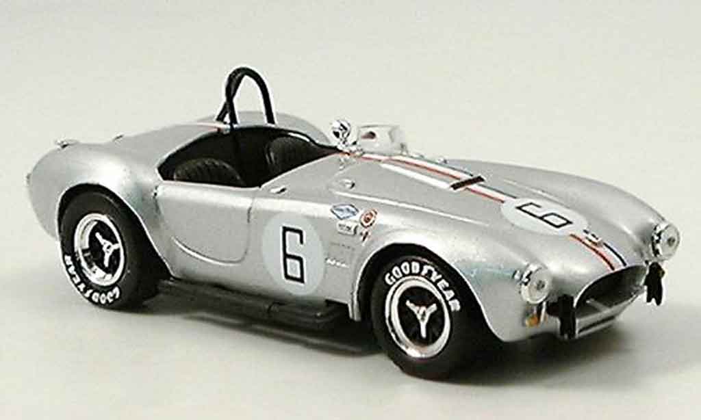 Shelby Ac Cobra 1/43 Del Prado Cobra 427 s c No.6 grigio metallisee modellino in miniatura