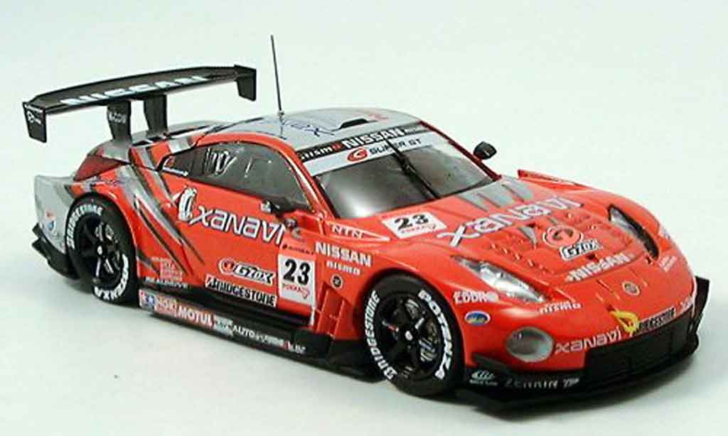 Nissan 350Z 1/43 Ebbro JGTC Xanavi Super GT 500 Nismo Z No.23 2006 modellino in miniatura