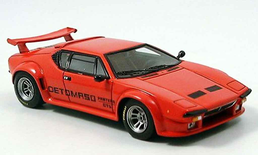 De Tomaso Pantera GT5 1/43 Spark GT5 rosso 1981 modellino in miniatura