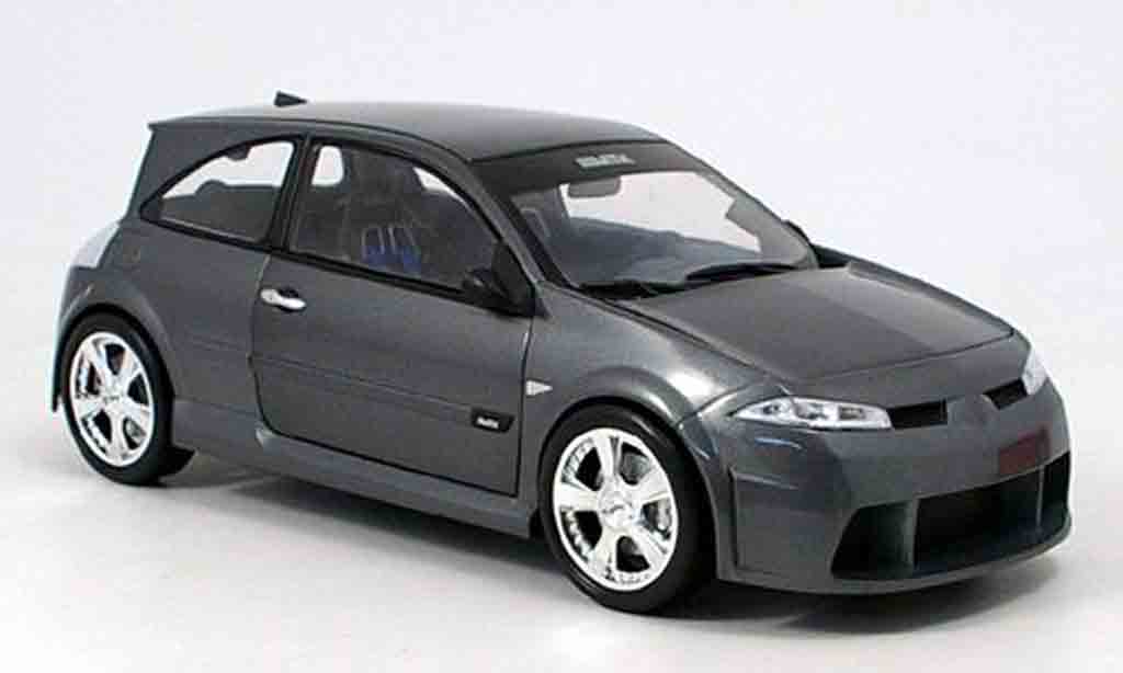 Renault Megane Vampire 1/18 Norev Vampire mtk grigio hologramme modellino in miniatura
