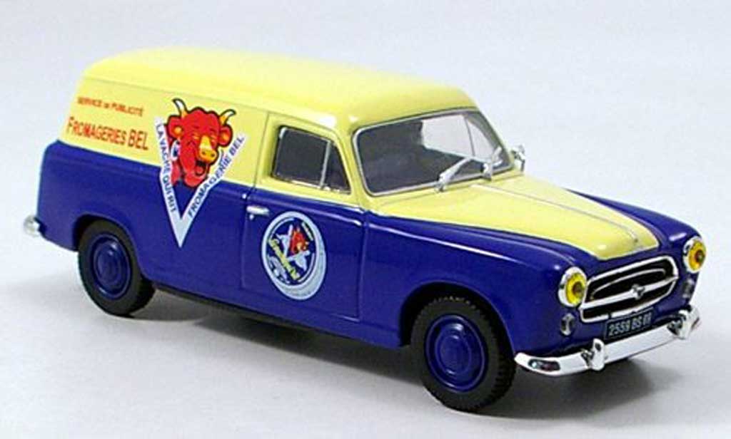 Peugeot 403 Break 1/43 Norev Break Fourgonette La Vache qui Rit modellino in miniatura
