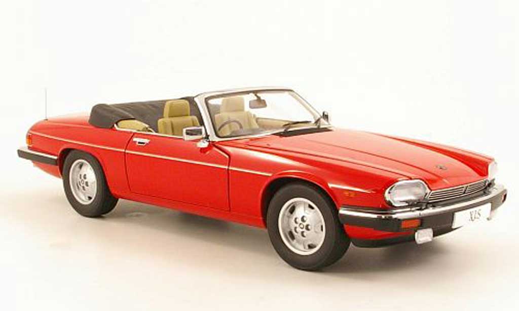 Jaguar XJS 1988 1/18 Autoart 1988 Convertibile rosso RHD 1988 modellino in miniatura