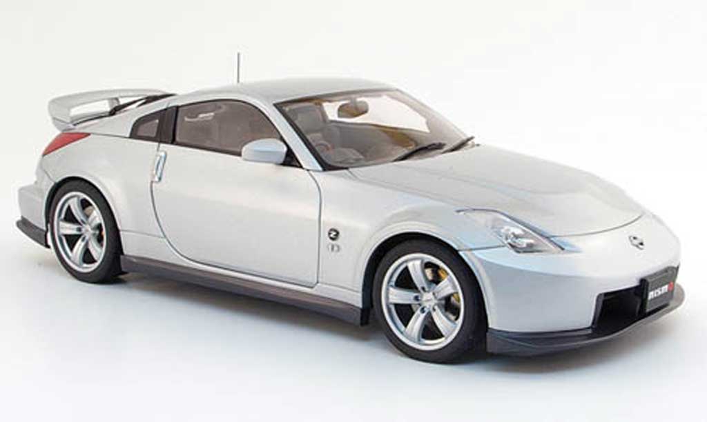 Nissan 350Z 1/18 Autoart Nismo fairlady z type 380 rs grigio 2006 modellino in miniatura