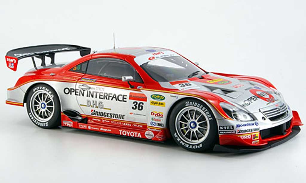 Lexus SC 430 1/18 Autoart 430 toms no.36 super gt 2006 modellino in miniatura