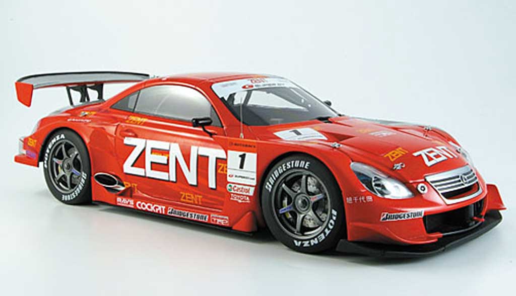 Lexus SC 430 1/18 Autoart 430 no.1 zent cerumo super gt 2006 modellino in miniatura