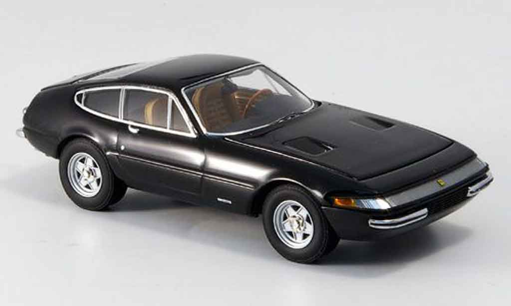 Ferrari 365 GTB/4 1/43 Kyosho GTB/4 nero 1969 modellino in miniatura