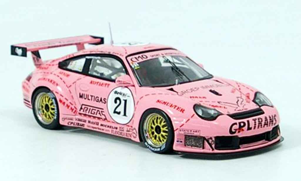 Porsche 996 RSR 1/43 Spark RSR R No.21 Team Prospeed Zolder modellino in miniatura