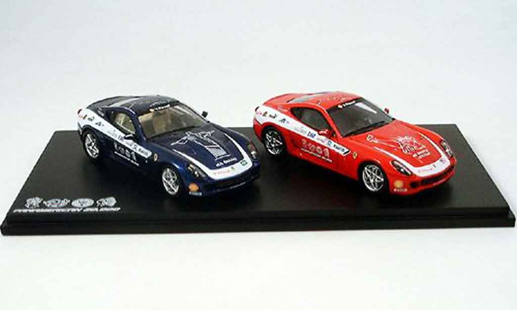 Ferrari 599 GTB 1/43 Red Line GTB panamerica set 2006 modellino in miniatura