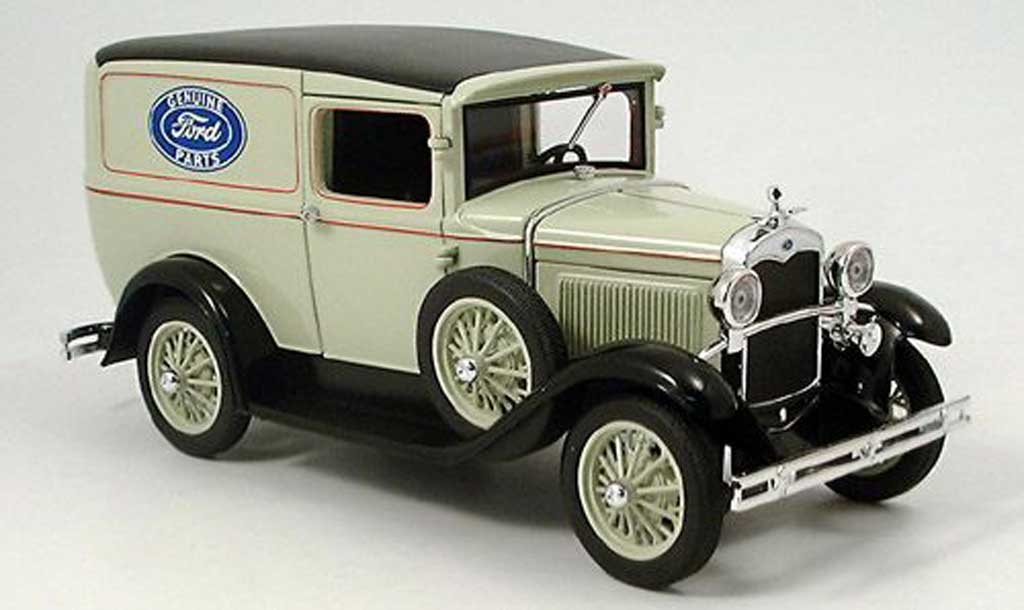 Ford Delivery 1/18 Signature Van grigio 1931 modellino in miniatura