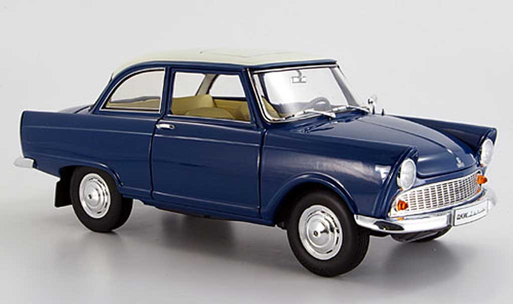 DKW Junior 1/18 Revell blu grun bianco 1959 modellino in miniatura