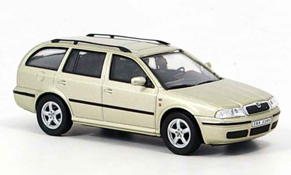 Skoda Octavia 1/43 Abrex combi tour beige modellino in miniatura
