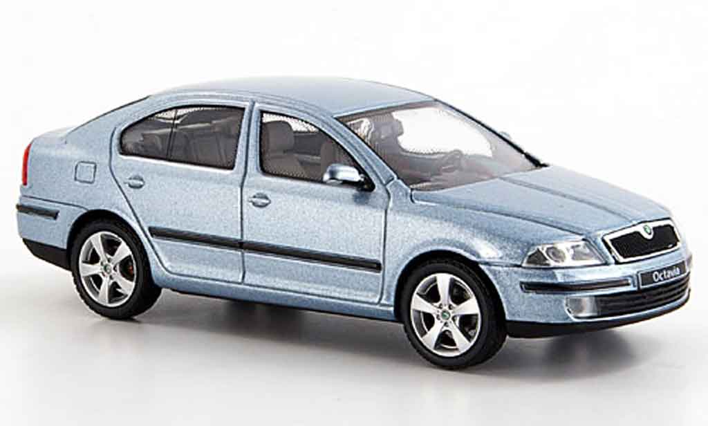 Skoda Octavia 1/43 Abrex grigio metallisee grigio modellino in miniatura