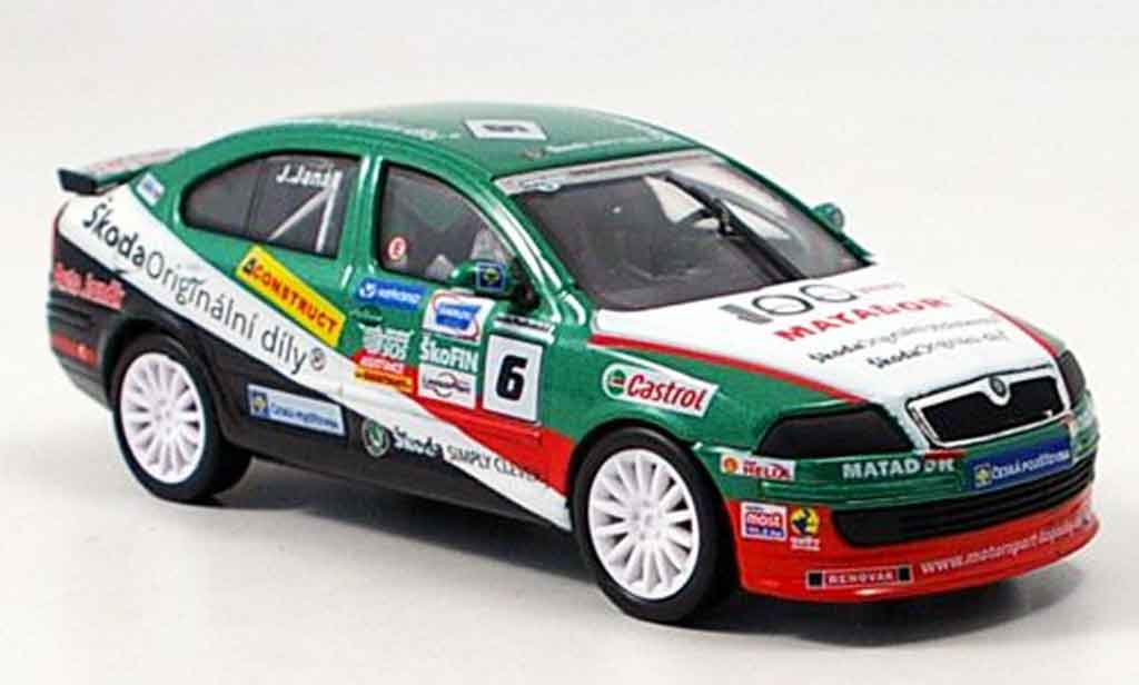 Skoda Octavia Cup 1/43 Abrex Cup no.6 2005 modellino in miniatura